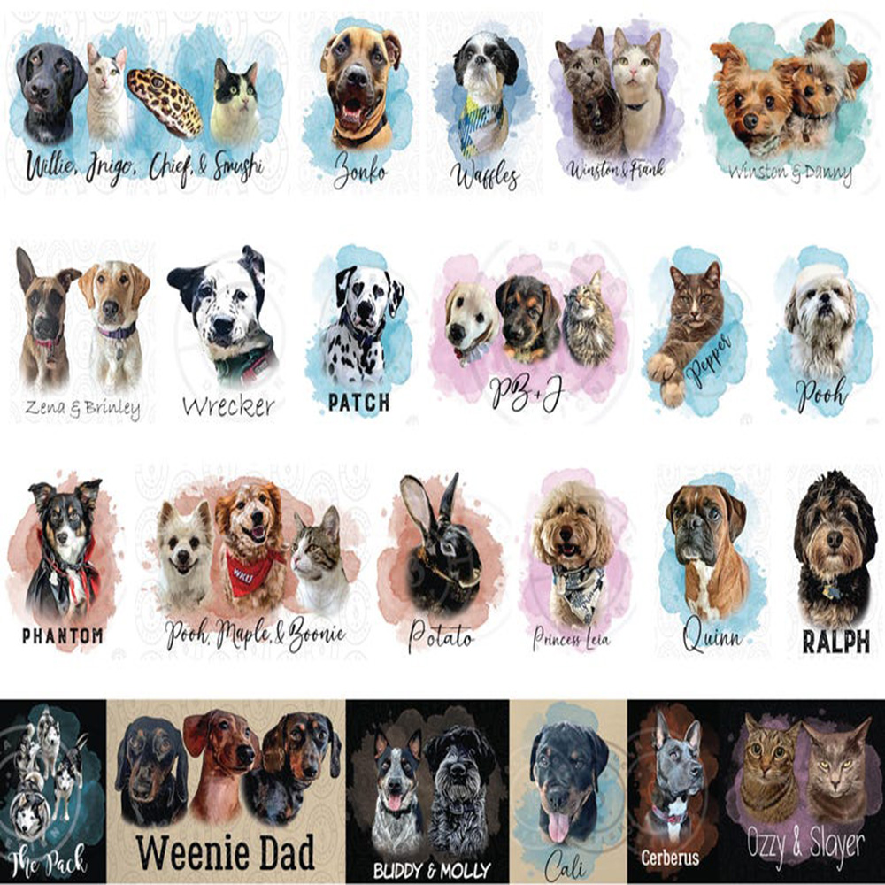 Spersonalizowana koszulka z po – Pet Portrait Custom recenzja i cena