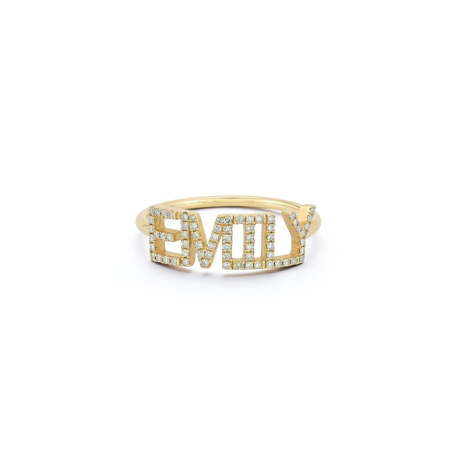Personalizowany pierścionek z  – Initial Ring Custom recenzja i cena