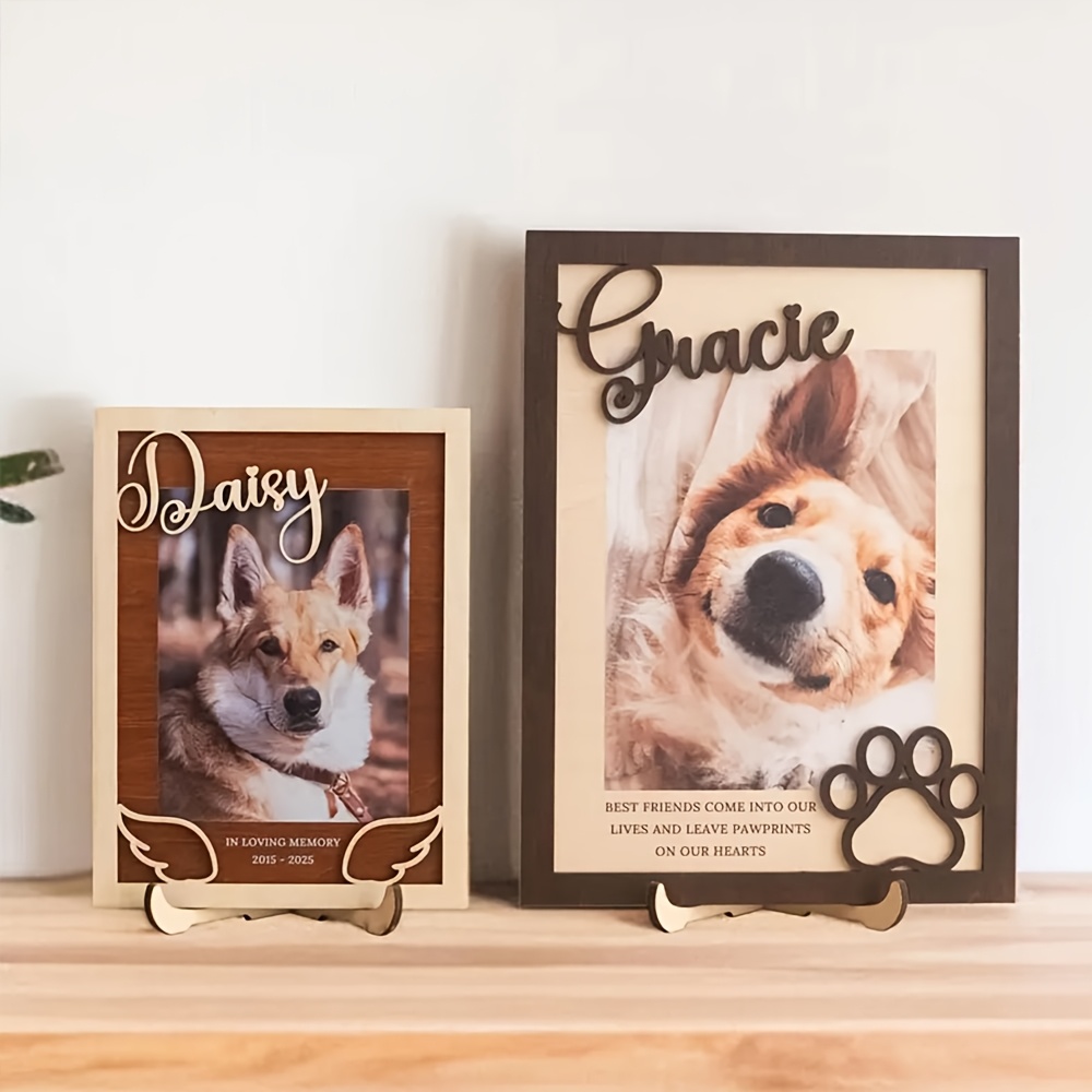 Personalizowana, drewniana ram – Pet Portrait Custom recenzja i cena